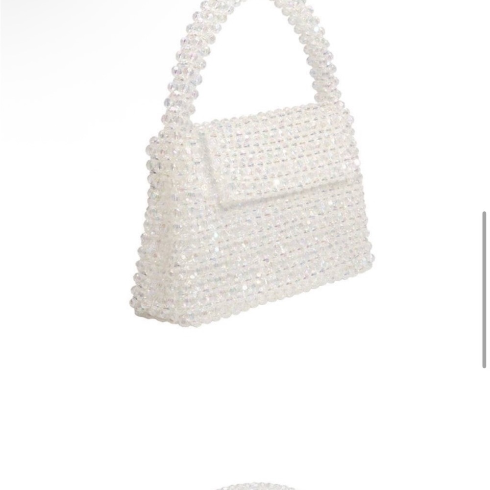 Melie Bianco Iridescent Beaded Bag - Picture 3 of 5